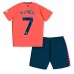Maillot de foot Everton Dwight McNeil #7 Extérieur vêtements enfant 2023-24 Manches Courtes (+ pantalon court)